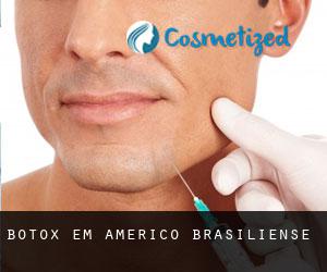 Botox em Américo Brasiliense