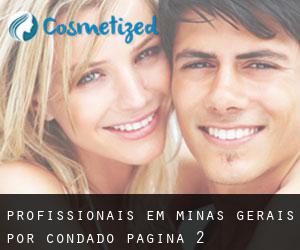 profissionais em Minas Gerais por Condado - página 2